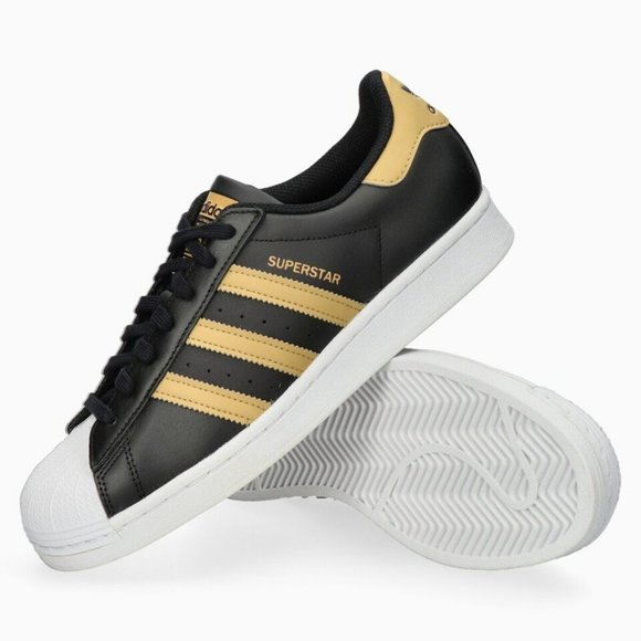 Adidas Superstar (Black Magic/Beige). Brand New. Mens Size: 10.5 & 11. - Picture 5 of 7